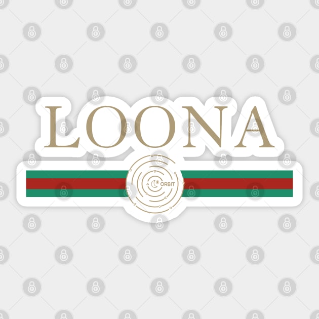 Loona x orbit Sticker by Jedi_amt